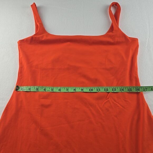 Susana Monaco NWT Square Neck Fit & Flare Mini Dress In Sunset Red XL - Picture 7 of 9